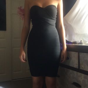 Black bandaid dress